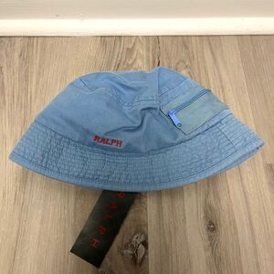 RALPH Ralph Lauren Bucket Hat Women’s OS Blue Vintage NWT